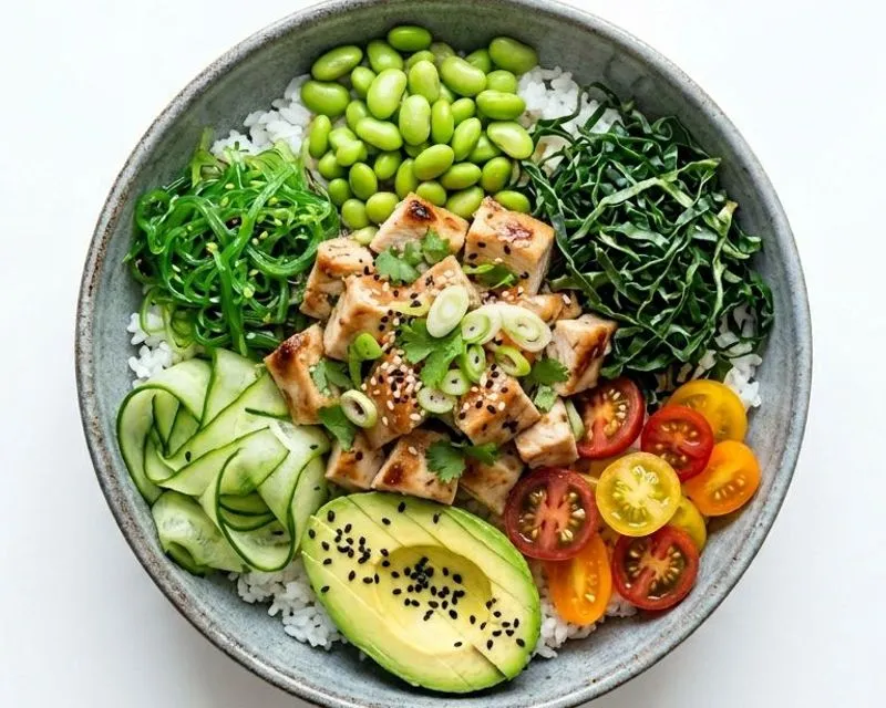 Chicken Poke Bowl