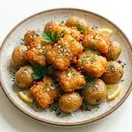 Crispy Fish & Baby Potatoes